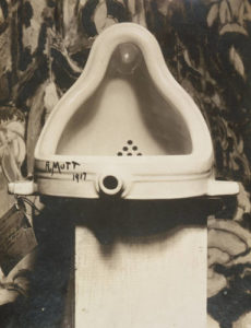 Fountain, photograph of sculpture by Marcel Duchamp, Alfred Stieglitz, 1917.